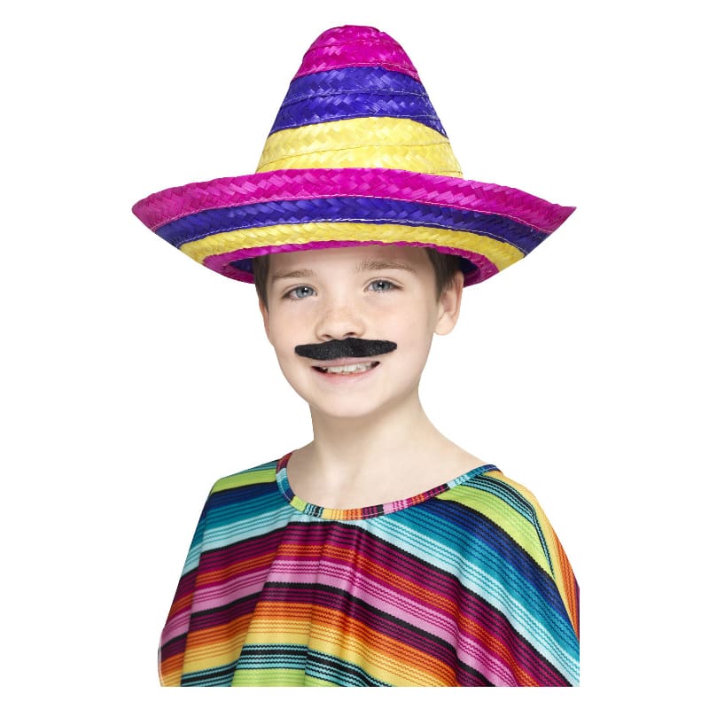 Sombrero Hat Multi Coloured Child NLA