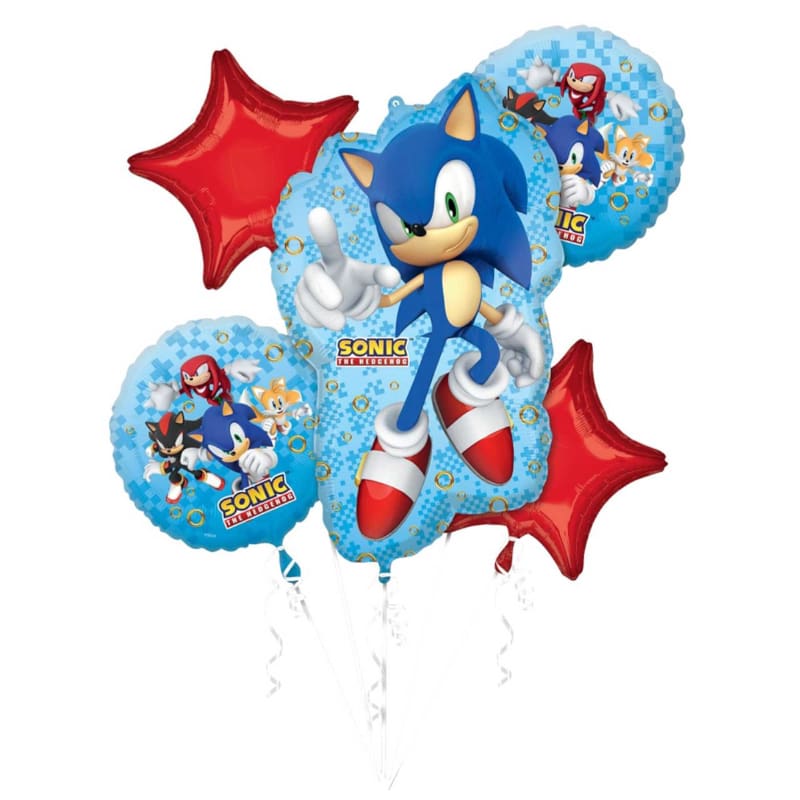 Foil Shape Bouquet Sonic 2