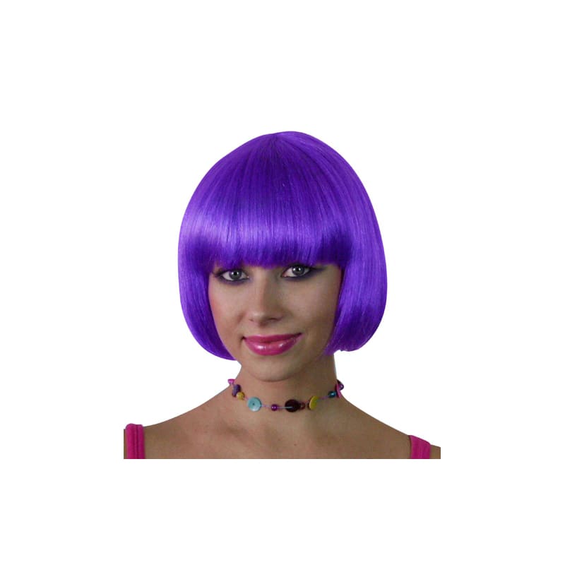 Wig Bob Short Purple Premium