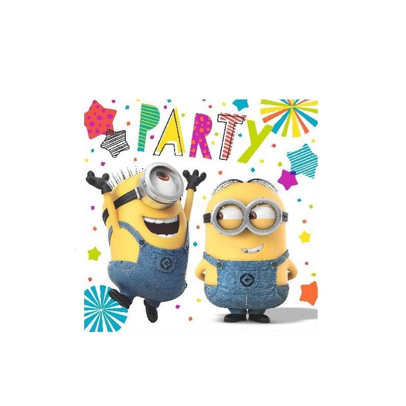 Minions Party Lunch Napkins Pk16