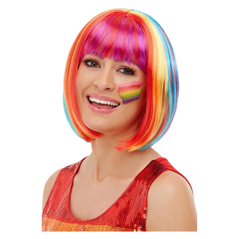 Wig Bob Rainbow