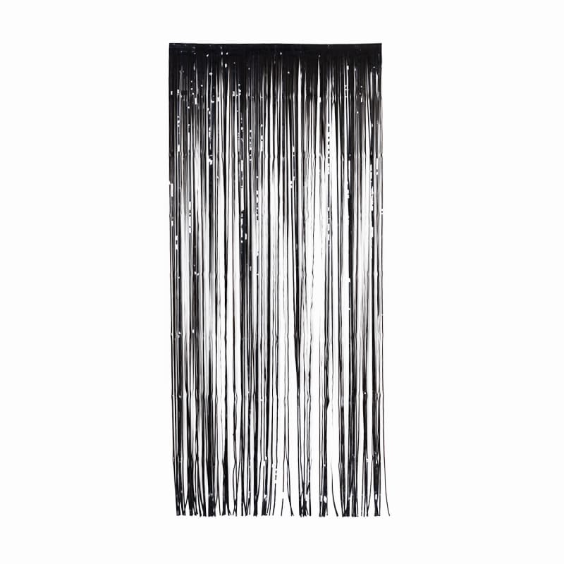 Foil Curtain Black 90cm x 200cm