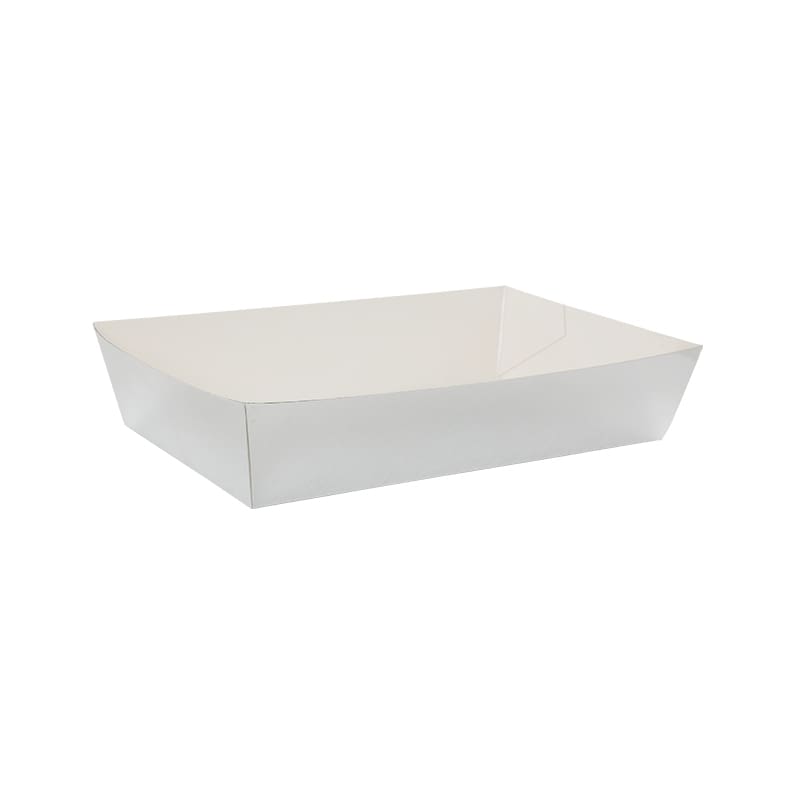 Lunch Tray Metallic Silver Pk10 NLA