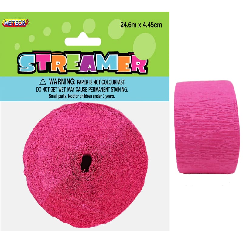 81ft Streamer Hot Pink