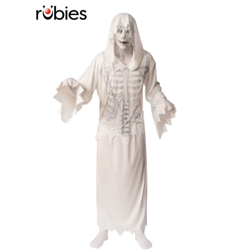 Costume Adult Ghost Hooded White