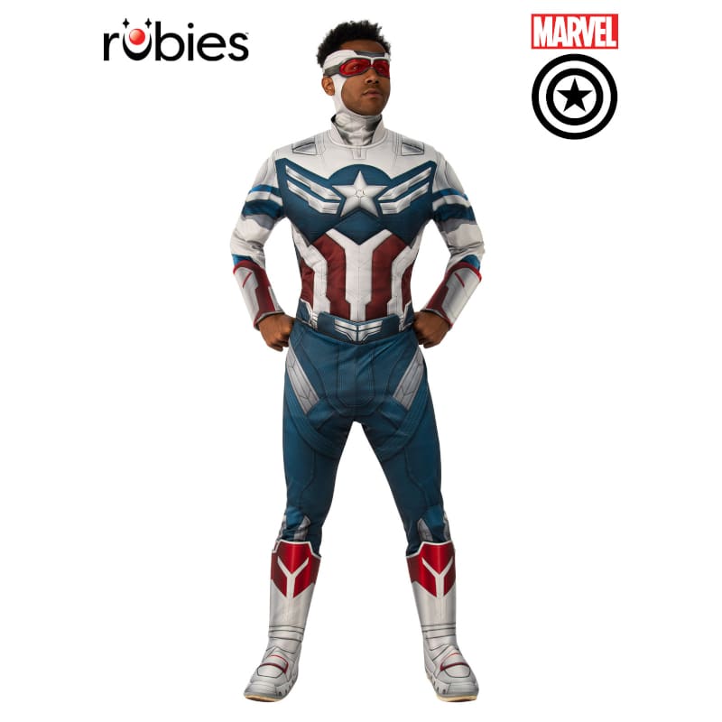 Costume Adult Captain America Deluxe M