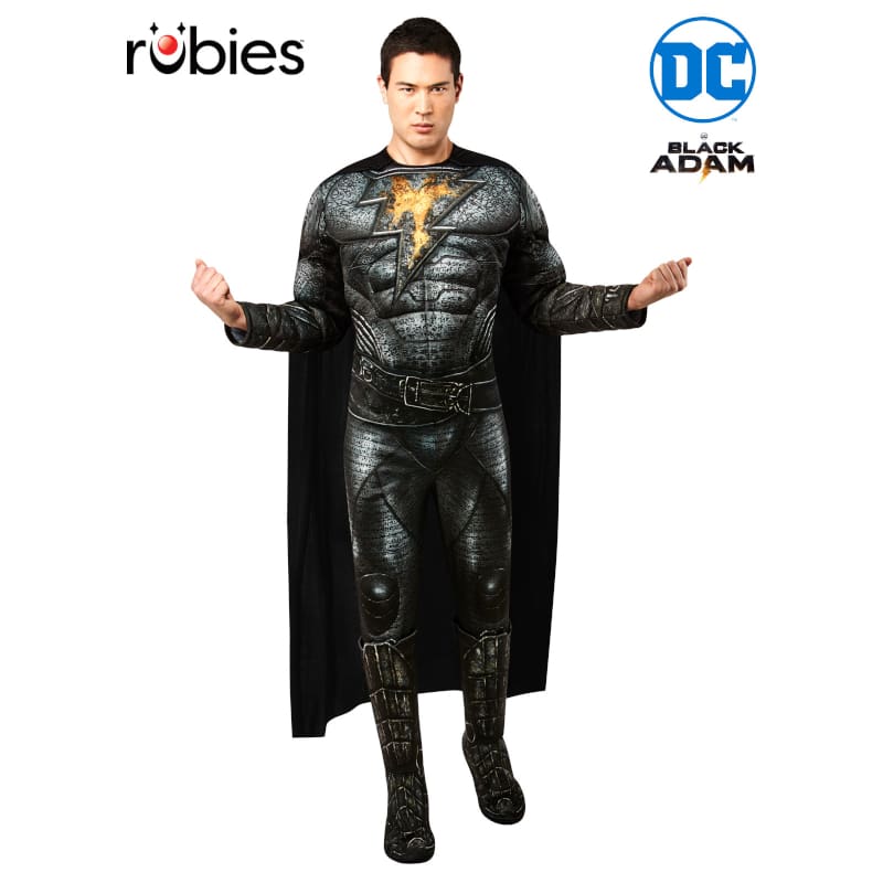 Costume Adult Black Adam Deluxe M