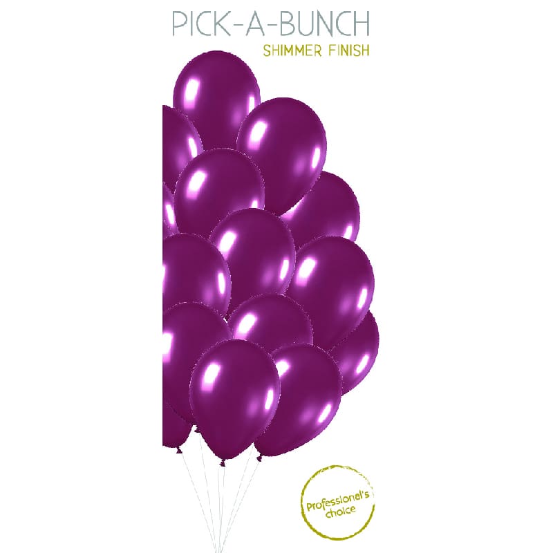 Balloons 30cm Metallic Burgundy Pk18 DNR