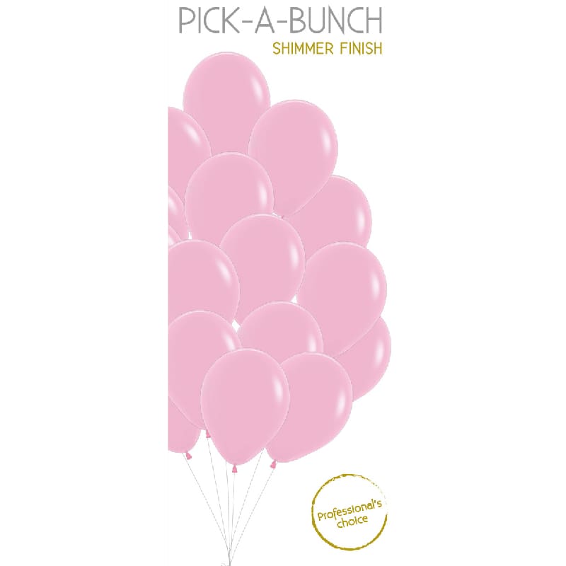 Balloons 30cm Metallic Light Pink 18 DNR