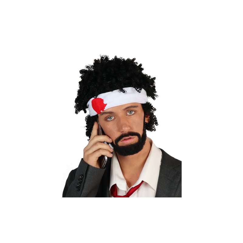 Wig Ringlets Black Tragedy