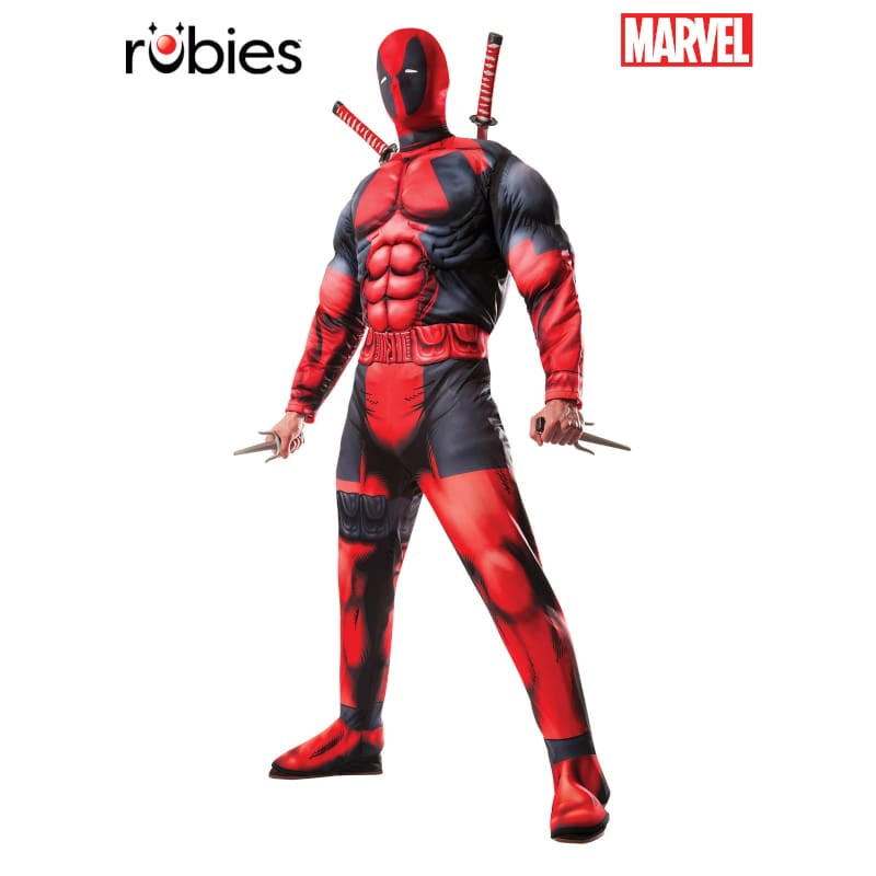 Costume Adult Deadpool Deluxe M