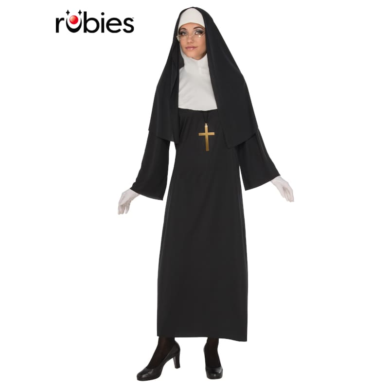 Costume Adult Nun Black S