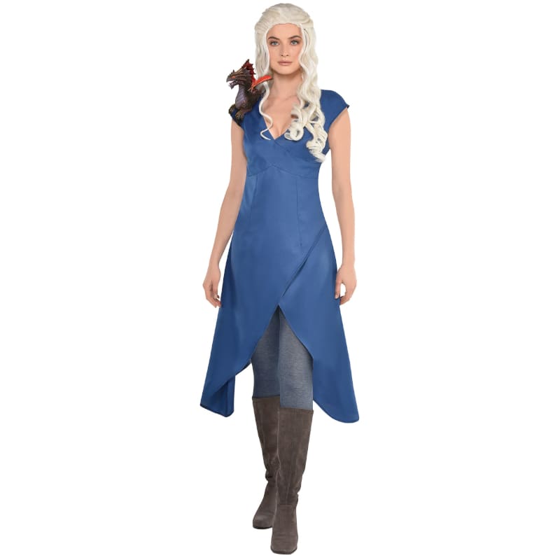 Costume Adult Slate Blue Dress STD