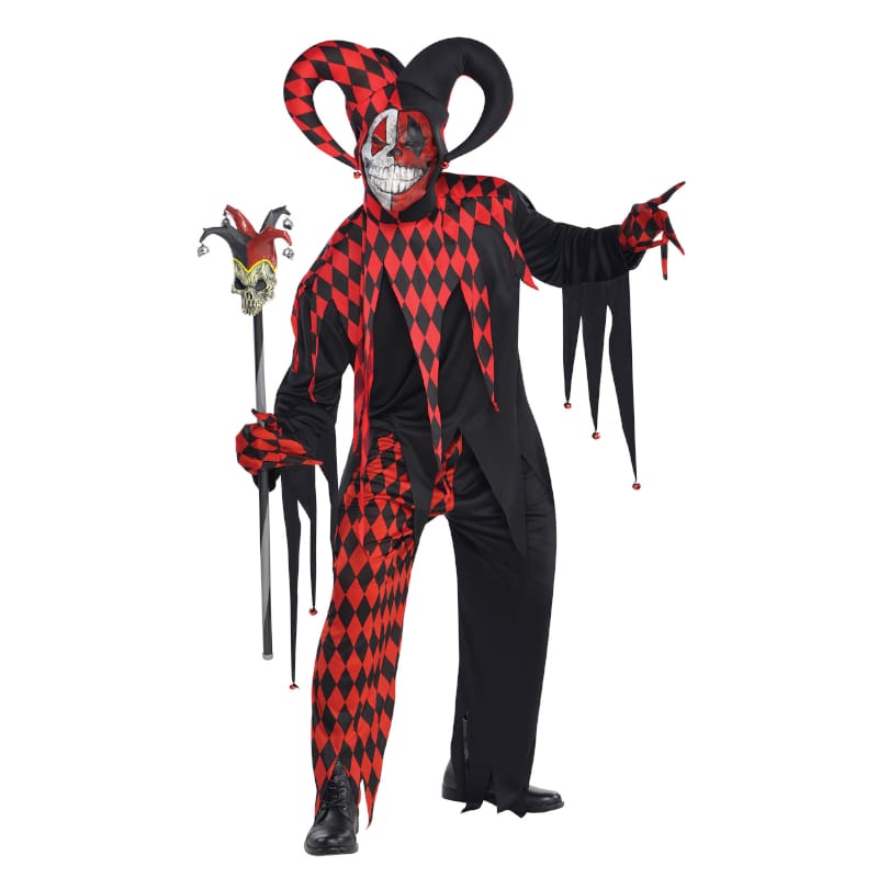 Costume Adult Jester Krazed ML