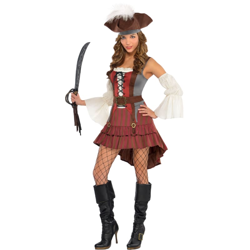 Costume Adult Pirate Castaway 14-16