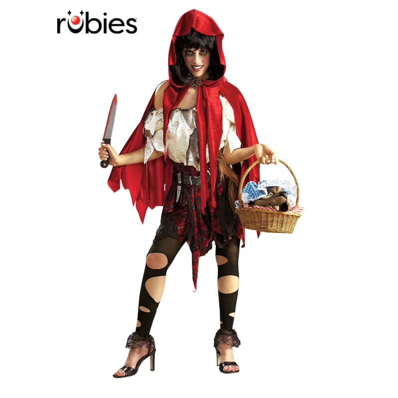 Costume Adult Dead Red Riding Hood Std