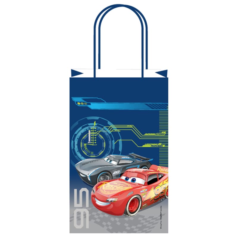 Cars 3 Kraft Bags Pk8