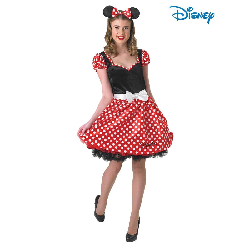 Costume Adult Minnie Mouse Dots M