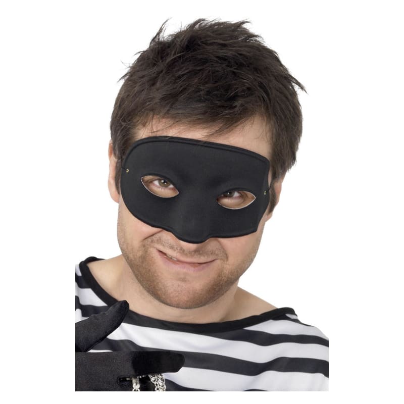 Mask Black Burglar