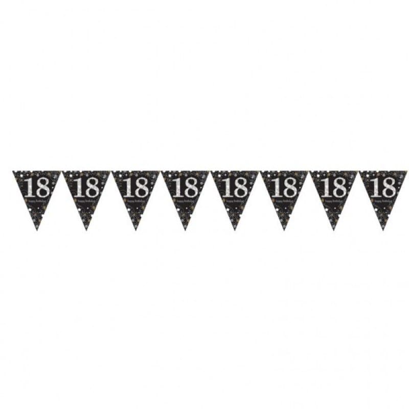 Flag Banner 18 Sparkling Black 4m