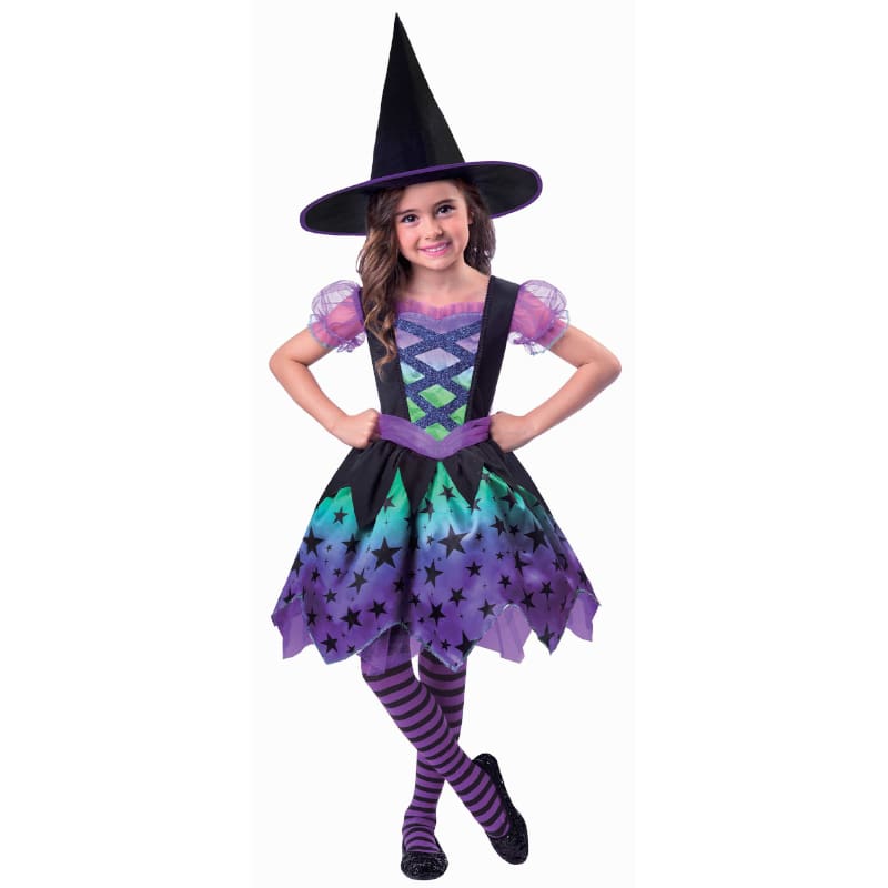 Costume Child Witch Spell Casting 5-6