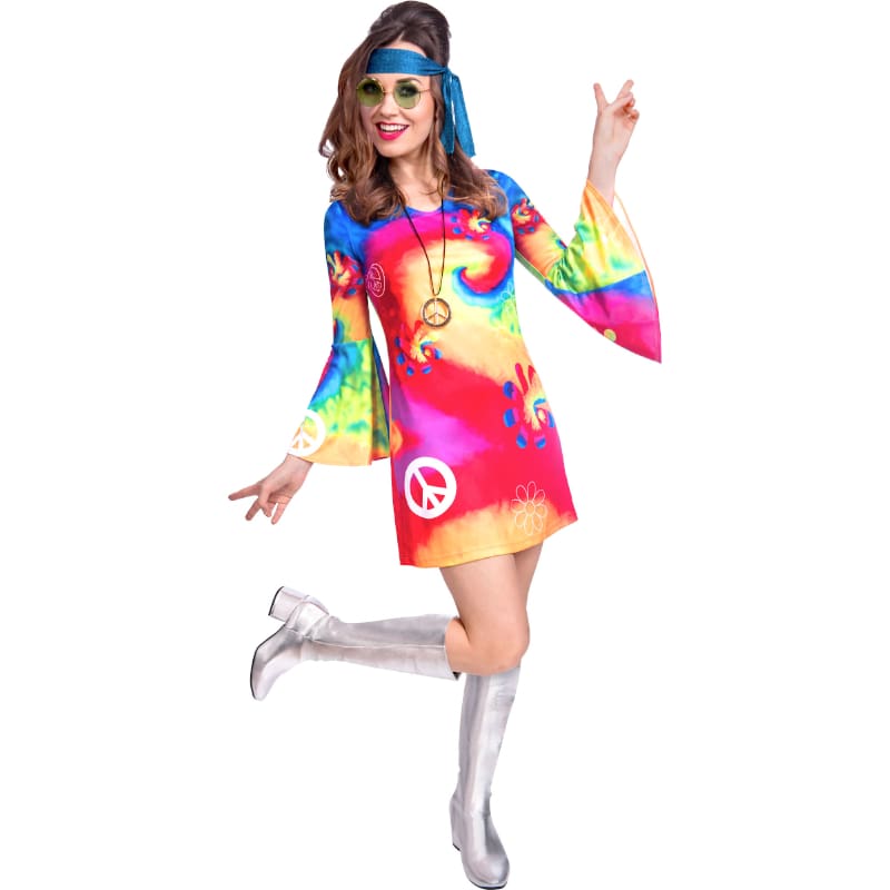 Costume Adult Hippie Free Spirit 10-12