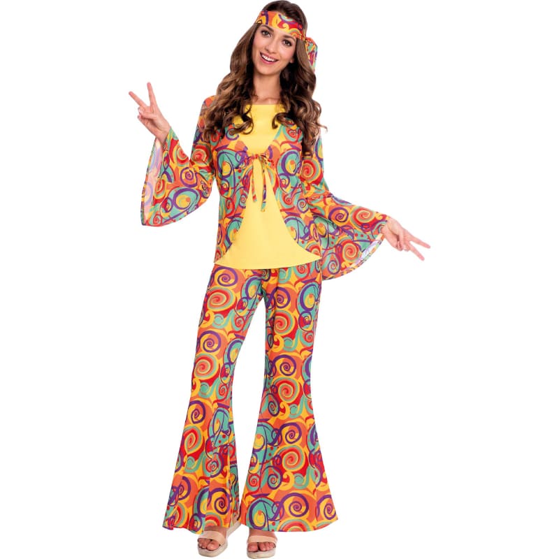 Costume Adult Hippie Lady 12-14