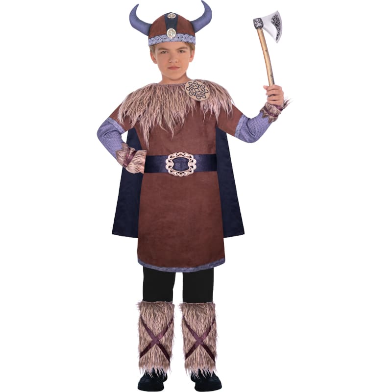 Costume Child Wild Viking Warrior 4-6