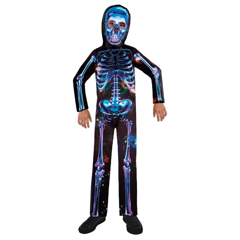 Costume Child Skeleton Neon 6-8
