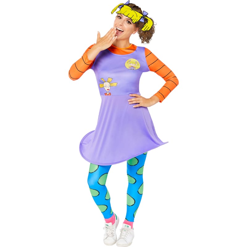 Costume Adult Rugrats Angelica 10-12