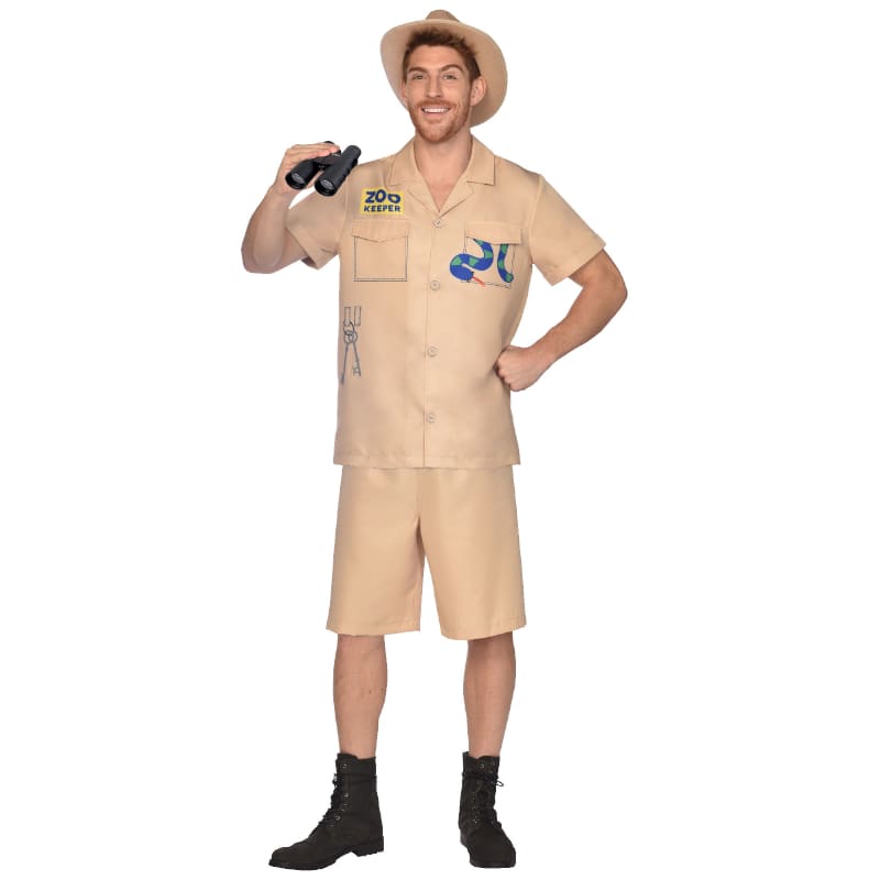 Costume Adult Zoo Keeper XL