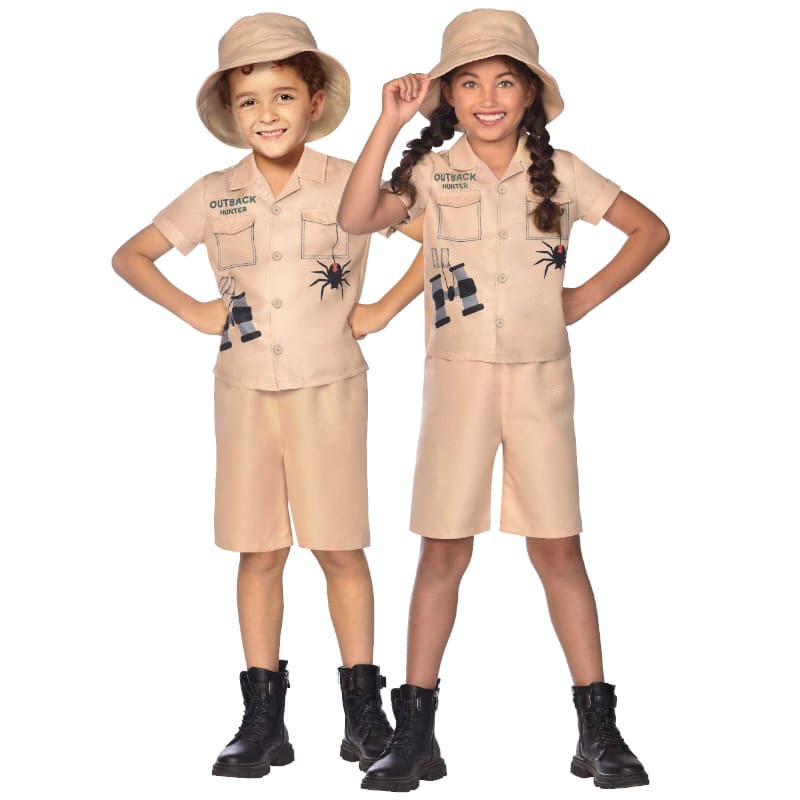 Costume Child Outback Hunter 6-8