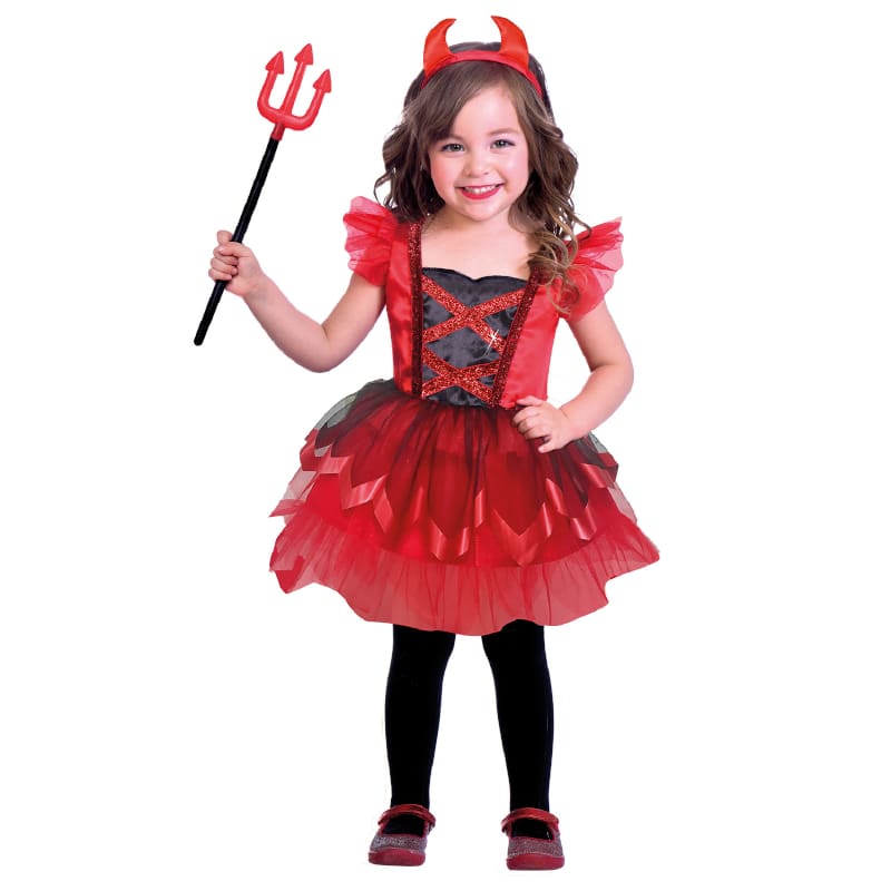 Costume Child Little Devil Girls 12-24Mt