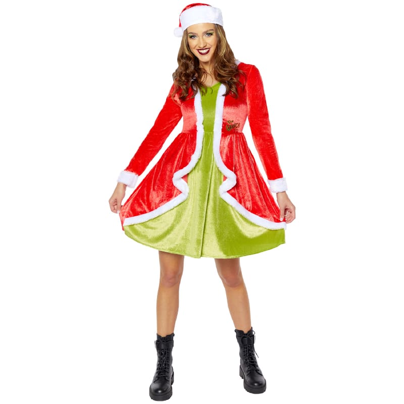 Costume Adult Grinch Lady 12-14