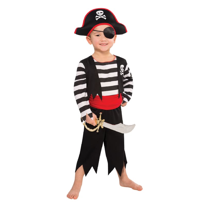 Costume Child Pirate Deckhand 6-8