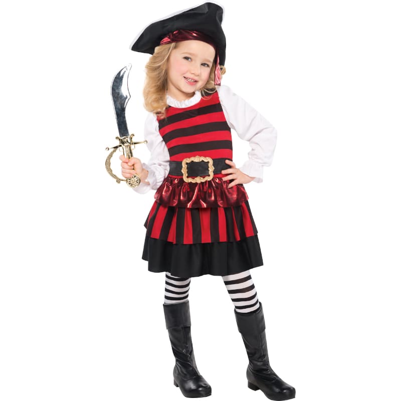 Costume Child Pirate Little Lass 6-8