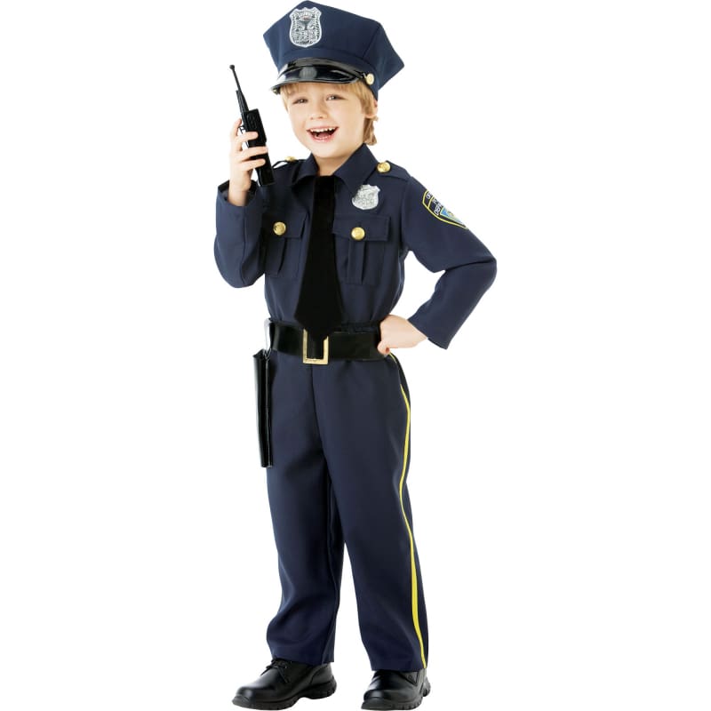 Costume Child Police Officer Boy 6-8