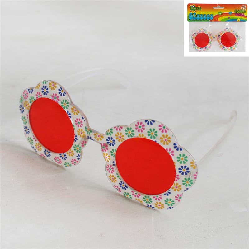 Sunglasses Hippie Flowers