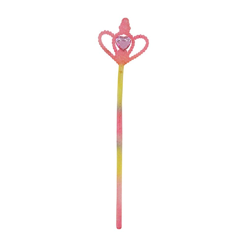 Wand Tiara Rainbow Pink Yellow