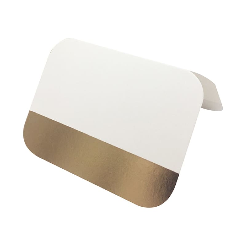Place Card Gold Pk20