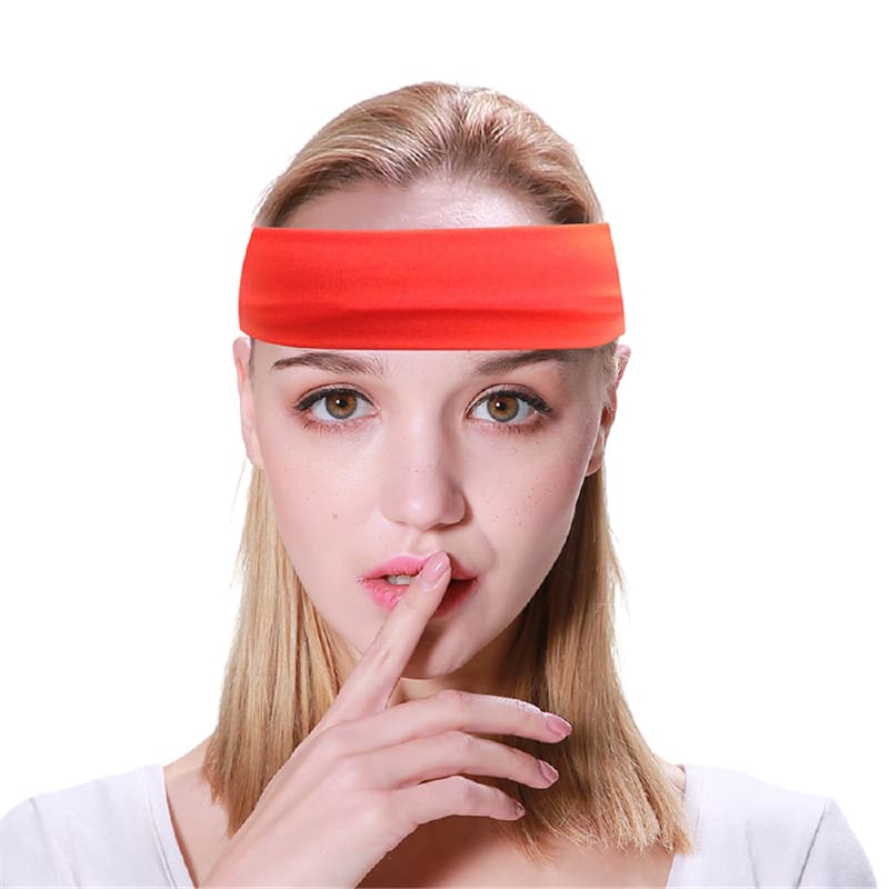 Sweat Band Neon Orange