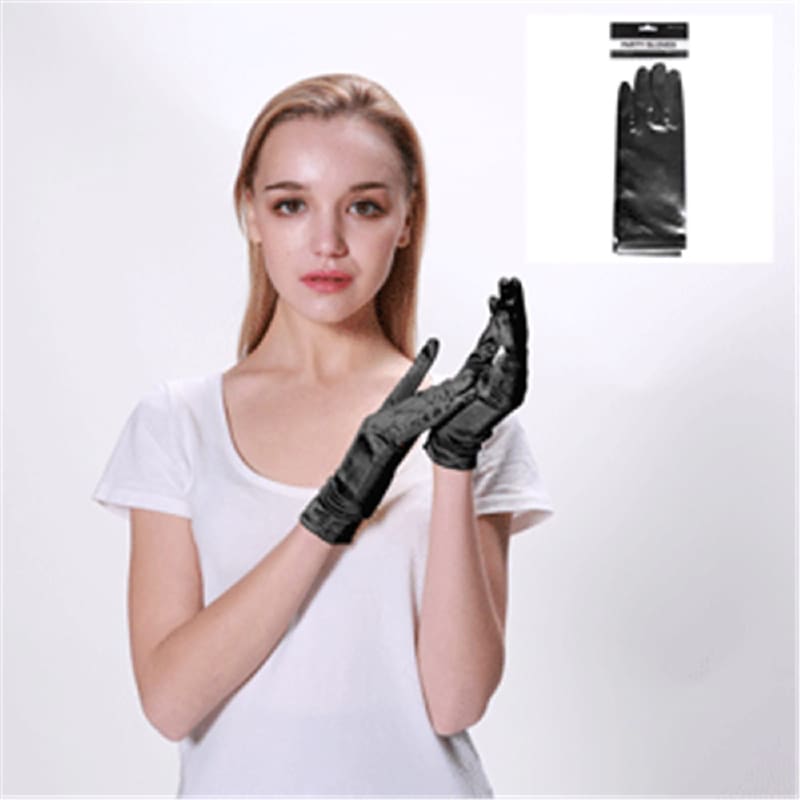 Gloves Short Black