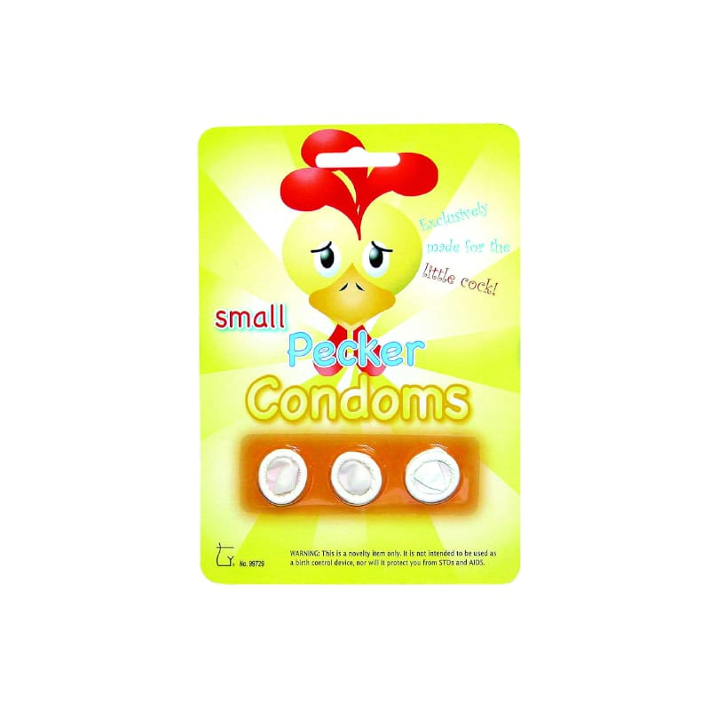 Small Pecker Condoms Pk3