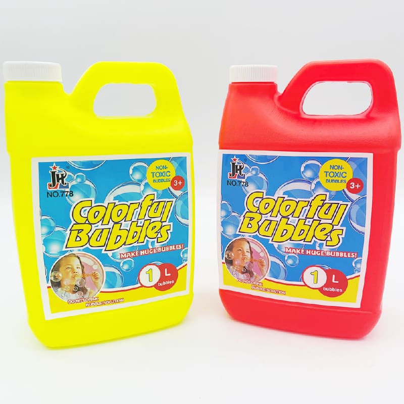 Bubble Liquid Colourful 1L