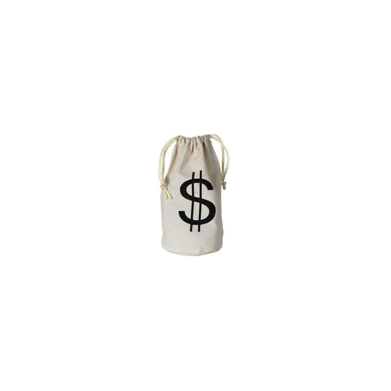 Bag Money Draw String 8.5x6.5in DNR