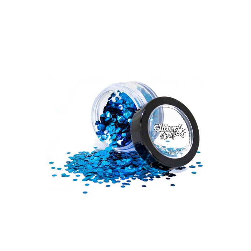 Glitter Chunky Sea Breeze Blue