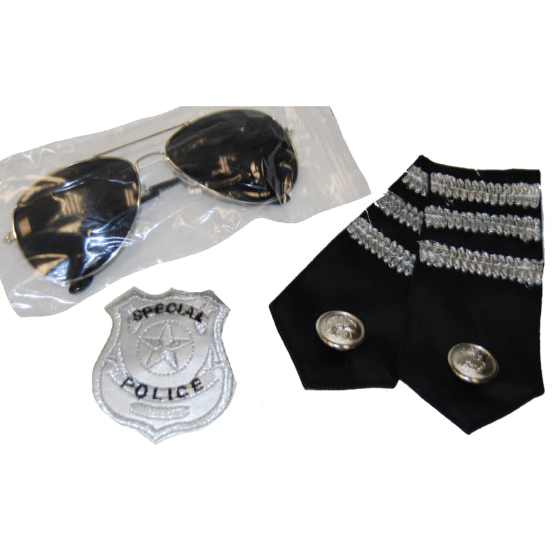 Dress Up Kit Police Epaulet Badge