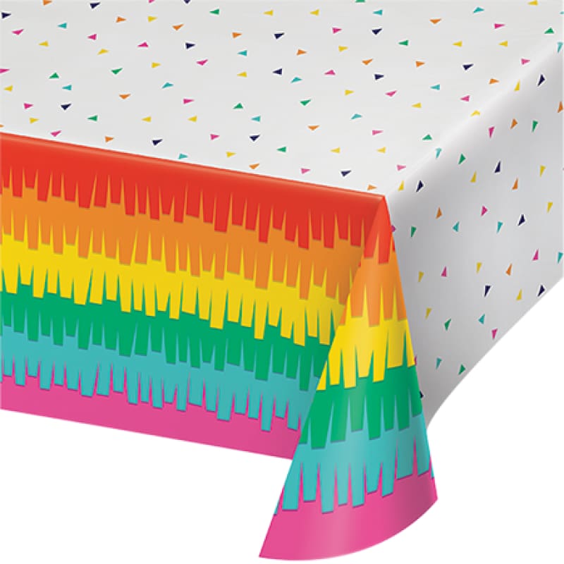 Fiesta Fun Tablecloth Rect Plastic