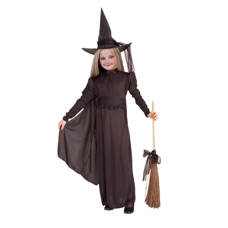 Costume Child Witch Black S