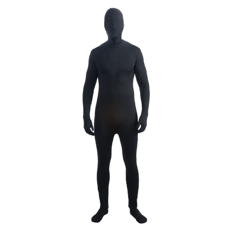 Costume Adult Invisible Suit Black